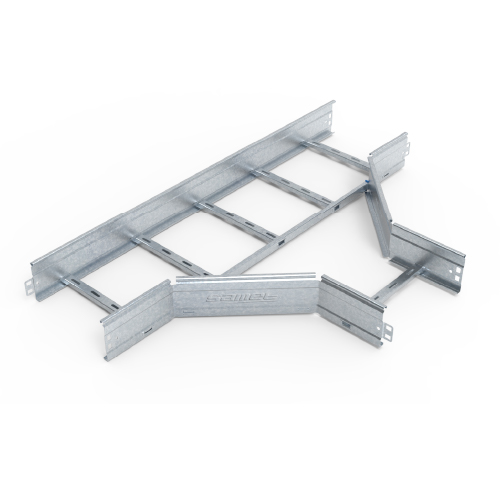 Unión tee escalera SMART Ancho 450  Ala 90